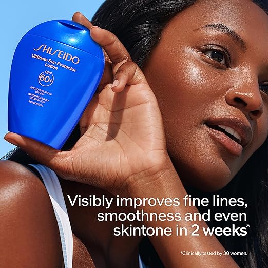 Shiseido Ultimate Sun Protector Lotion - Invisible Broad-Spectrum Sunscreen for Face &amp Body - Lightweight Formula - All Skin Types