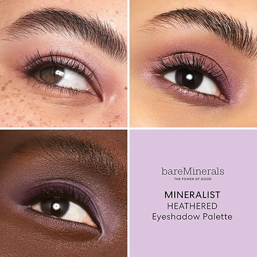 bareMinerals Mineralist Eyeshadow Palette Six Richly Pigmented Shades Ultra-Blendable Talc-Free Vegan Crease-Proof Wear