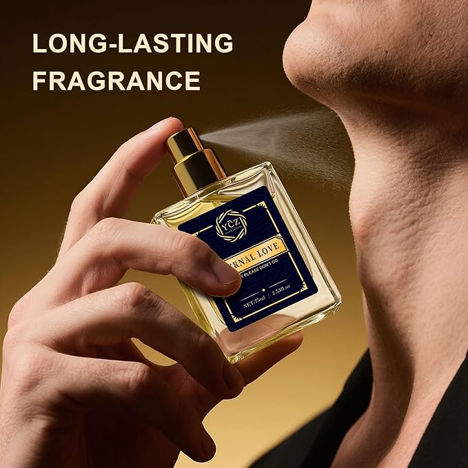 Ycz Cologne for Men Set 1.7oz(50ml) Bottled Borrowing Fire &amp Carnival Men Perfume Sophisticated Woody Rose Patchouli Highquality Long Lasting Perfume Sleek Bottle Design for Christmas Gifts Id