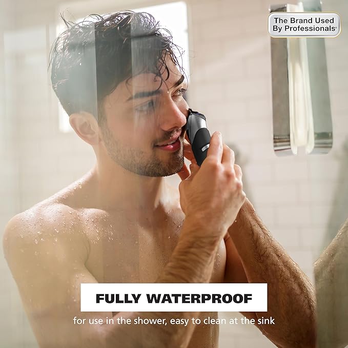 Wahl USA Pro Series Forever BladeTM Stainless Steel Cordless Rechargeable Beard Trimmer for Men with No Slip Grip &amp USB Charge ? Model 3026017