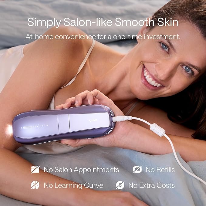 Ulike Laser Hair Removal Device Air 10 Ipl Gift for Women and Men Ice Cool and Permanent Hair Reduction for Nearly Painless Dual Lights Skin Sensor &amp USHR Mode Hair Removal in 10mins from Home