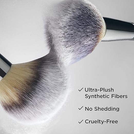IT Cosmetics Heavenly Luxe Wand Ball Powder Brush #8 - For Face Powder Foundation - Poreless Flawless Application - Soft Bristles