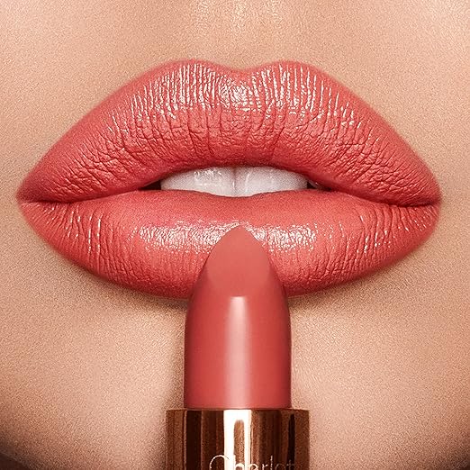 Charlotte Tilbury K.I.S.S.I.N.G Lipstick - Moisturizing &amp Hydrating Lipstick with Light-Diffusing Pigments for a Luminous Finish &amp Fuller-Looking Lips