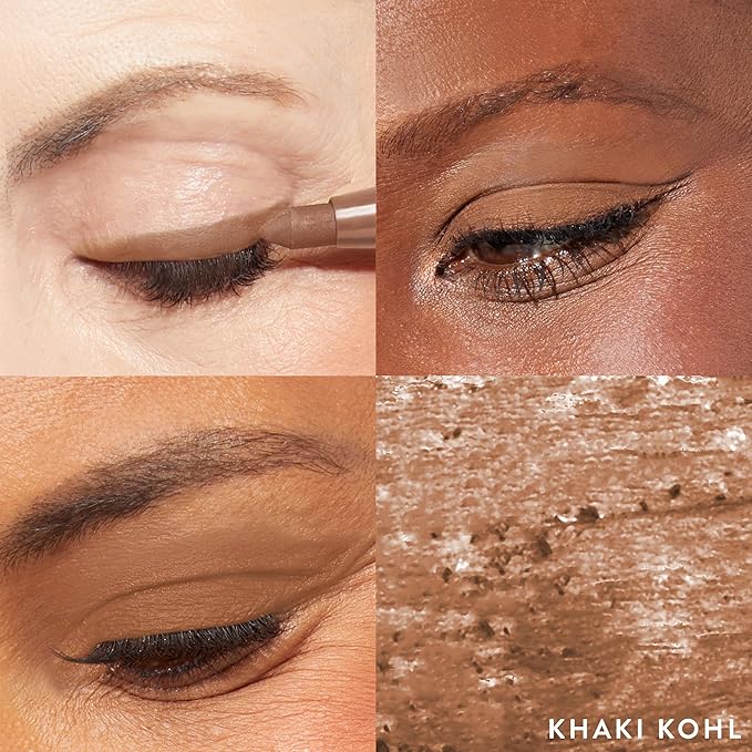 LAURA GELLER NEW YORK Kajal Longwear Kohl Eyeliner Pencil - Khaki Kohl - Caffeine and Health & Beauty > Health Care > Vitamins & Supplements > Vitamins > Vitamin E - Smooth &amp Blendable Liner - Built-In Sharpener
