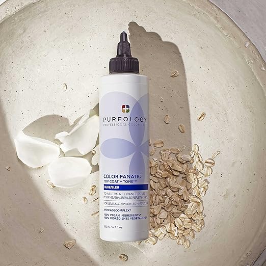 Pureology Color Fanatic Top Coat + Tone - Maintains Hair Color Treatment Smooths Restores Vibrancy and Adds Shine