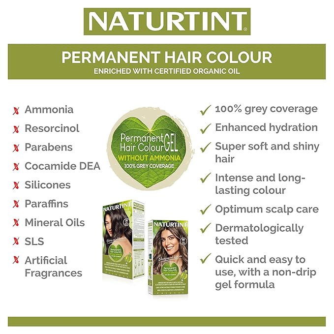 Naturtint Hair Color Permanent 4N Natural Chestnut 5.28 Ounce