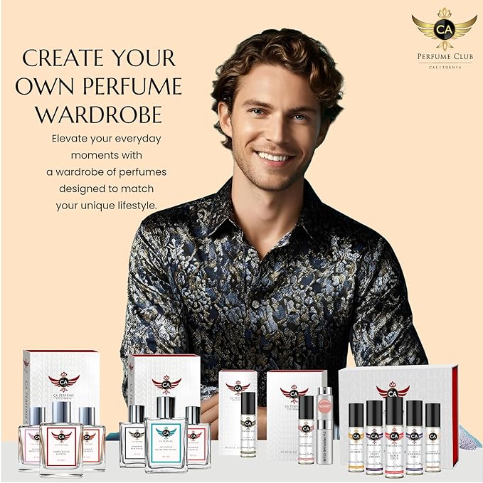 CA Perfume All Time Classic Men Set Impression of (Chanova Blue Platinself Mr. Spartan Aloura Homme Fire in Height) Fragrance Body Oil 10ml x 5