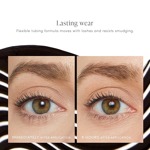 jane iredale Lash Fixation Length &amp Definition Tubing Mascara Long-Wear Smudge-Resistant Formula Lifts Curls &amp Separates Vegan Cruelty-Free