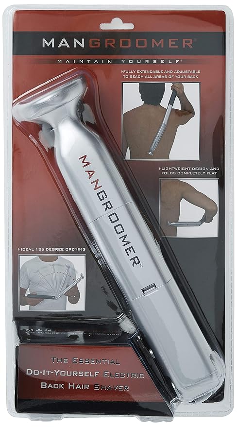 MANGROOMER Do-It-Yourself Electric Back Hair Shaver (101-6)
