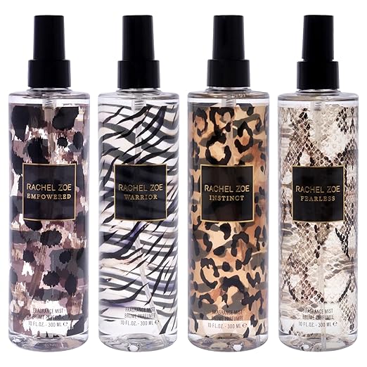 Rachel Zoe Kit by Rachel Zoe for Women - 4 Pc Kit 10oz Fragrance Mist - Empowered Warrior Fearless Instinct