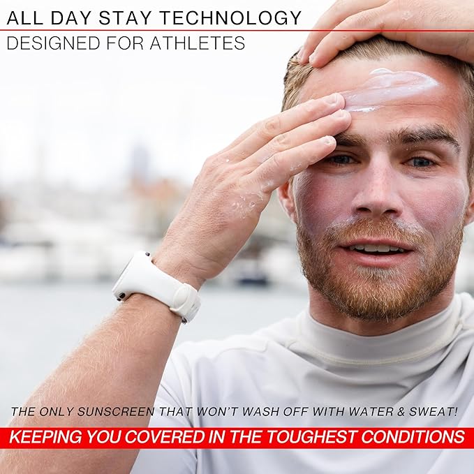 Harken Dermatology - Ultimate Shield All-Day Protection Mineral Sunscreen | SPF 50 | 80 Minute Water Resistant | Face + Body | Reef Safe | Botanical Antioxidant Complex | Travel Size