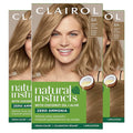 Clairol Natural Instincts Demi-Permanent Hair Dye 8A Medium Cool Blonde Hair Color Pack of 3