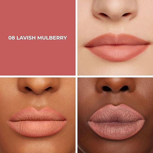 Laura Mercier Caviar Perfecting Lip Liner Pencil 16HR Longwear Comfortable Non-Dragging Application Feather and Water-Proof Infused with French Hyaluronic Acid and Vitamin E