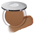 P?R MINERALS 4-in-1 Pressed Mineral Makeup Powder Foundation with SPF 15 - Concealer &amp Finishing Compact Pressed Powder for Face - Buildable Medium to Full Coverage Foundation Powder