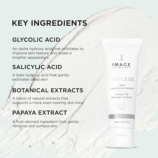 IMAGE Skincare AGELESS Total Resurfacing Masque Anti-Aging Smoothing Facial Mask 2 oz
