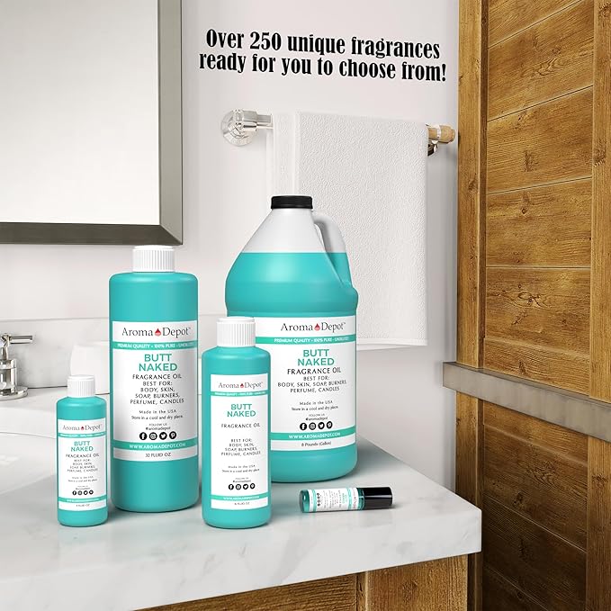 Butt Naked 32oz. / Perfume I Skin Oil I Our Interpretation Premium Quality I Uncut I Fragrance I Scented Oil I Add Aroma to your DIY Projects I Skin Safe