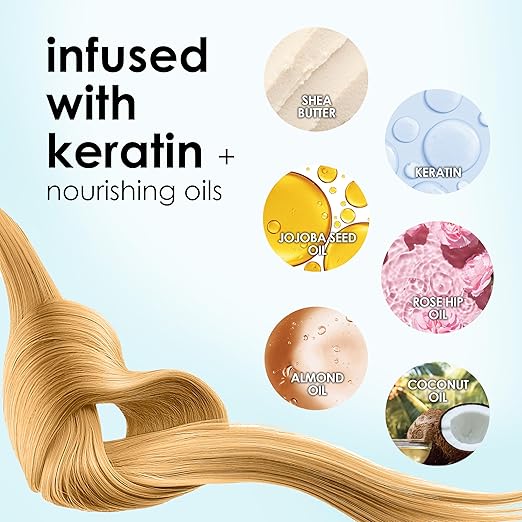 Keracolor Color + Clenditioner 3-in-1 Color-Depositing Conditioner Gentle Cleansing Conditioner Infusing Semi-Permanent Hair Color 9 Shades 33.8 Fl Oz