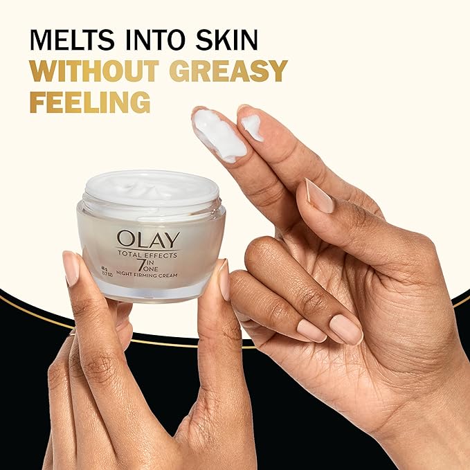 Olay Total Effects Night Firming Cream Face Moisturizer 1.7 oz