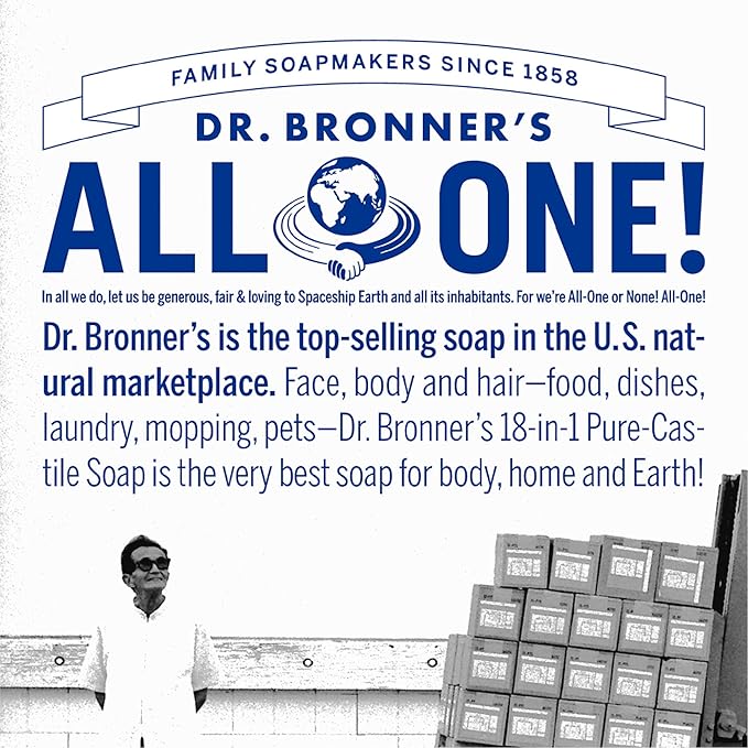 Dr. Bronner?™s - All-One Toothpaste Variety Pack - Peppermint &amp Spearmint 70% Organic Ingredients Fluoride-Free Helps Freshen Breath Vegan (5oz 4-Pack)