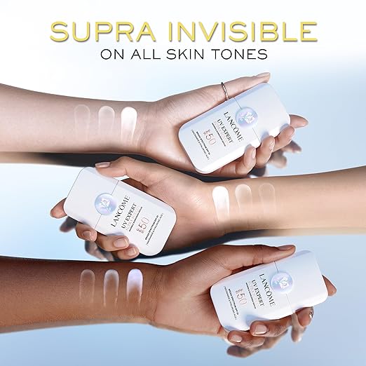 Lanc?me Supra Screen Invisible Serum Sunscreen SPF 50+ - Anti-Aging Correction &amp Protection - For All Skin Types - 48 HR Hydration Radiant Finish