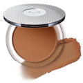 P?R MINERALS 4-in-1 Pressed Mineral Makeup Powder Foundation with SPF 15 - Concealer &amp Finishing Compact Pressed Powder for Face - Buildable Medium to Full Coverage Foundation Powder