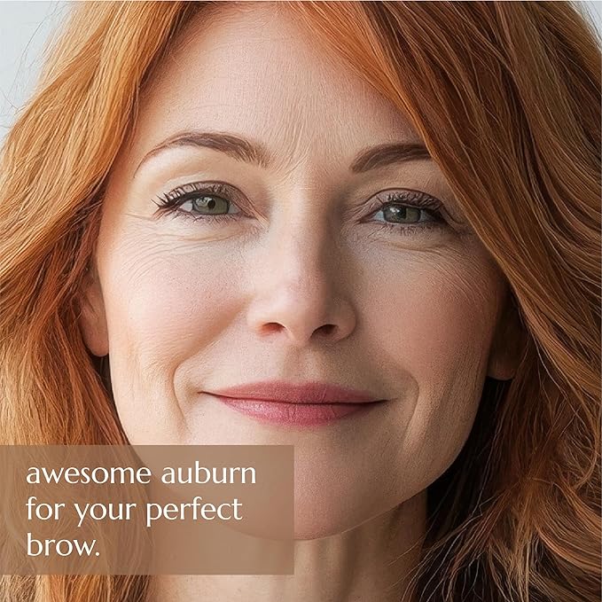 Chella Eyebrow Pencil ? Easy-to-Use Brow Definer for Shaping Filling &amp Blending ? Long-Wear Auburn Eyebrow Pencils for Women with Precise Tip (Auburn)