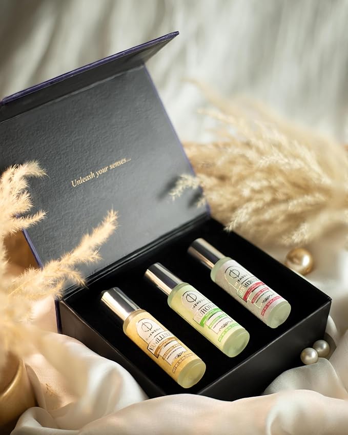 Gift set of 3 Perfume Oil for Women 10 ml each