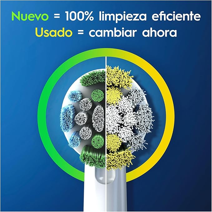 Oral-B Precision Clean Replacement Brush Heads CleanMaximiser Bristles Pack of 8