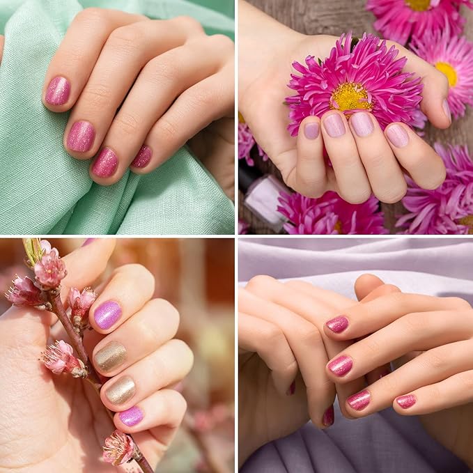 Professional Acrylic Nail Kit with UV Light Gel Polish Drill Art Tips &amp Decoration - DIY Nail Art Tool &amp Supplies