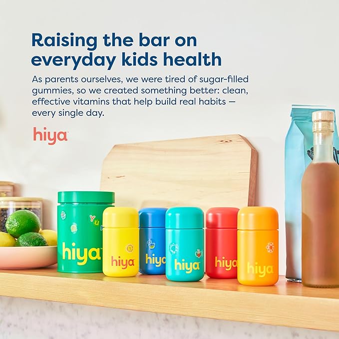 Hiya SPF40 Kids Mineral Sunscreen - 100% Mineral &amp Reef-Safe - Sunscreen with 80-Minute Water Resistance - Pediatrician-Approved Sunblock for Kids and Toddlers