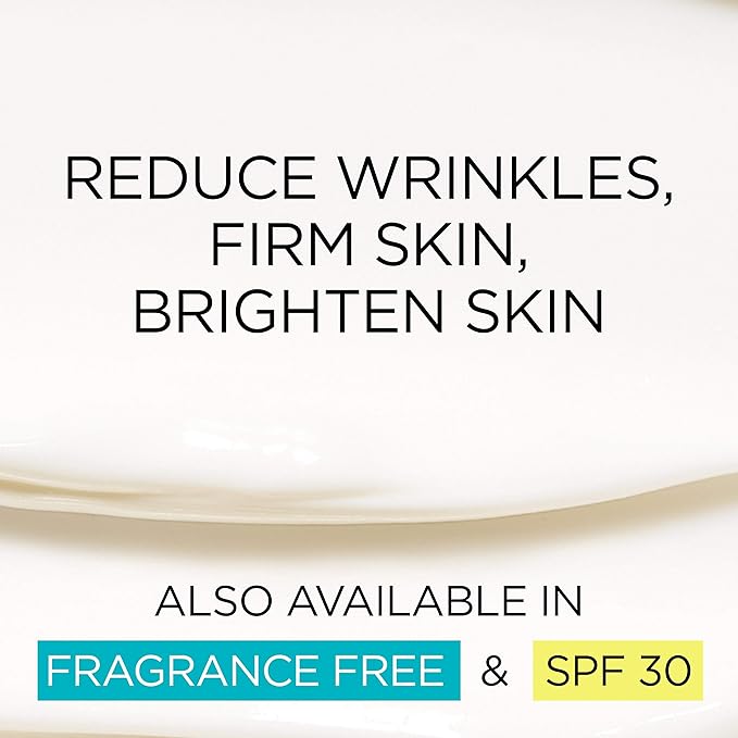L'Oreal Paris Revitalift Triple Power Anti-Aging Broad Spectrum SPF 30 Sunscreen Pro Retinol Hyaluronic Acid &amp Vitamin C Lotion Reduces Wrinkles 1.7 Oz
