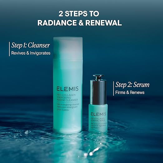 ELEMIS Pro-Collagen Renewal Serum 15ml Gentle Retinol Alternative for Smoothing Fine Lines &amp Wrinkles