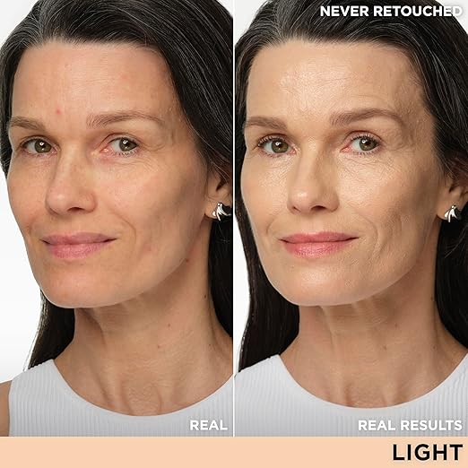 IT Cosmetics CC+ Cream Illumination - Radiant Full Coverage Foundation With SPF 50+ Color Corrector &amp Hydrating Anti-Aging Serum Hydrolyzed Collagen + Peptides Normal to Dry Skin - 1.08 fl oz