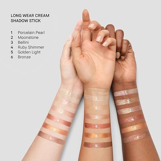 Bobbi Brown Long-Wear Cream Shadow Stick | 24-Hour Eyeshadow Stick | High-Pigment Buildable Shades with Three Finishes