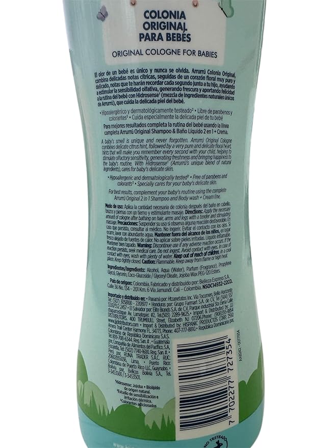 D?o Pack Arrurru Azul 400 ml (13.52 fl.oz) + Crema Orginal 220 ml (7.43 fl.oz)