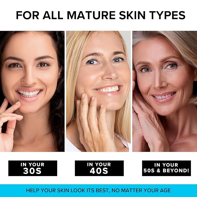 SimplyVital Collagen Retinol &amp Hyaluronic Acid Cream - Anti-Aging Retinol Cream for Face Neck &amp D?collet? - Made in USA - Daily Moisturizer Face Cream - 3.38 fl oz