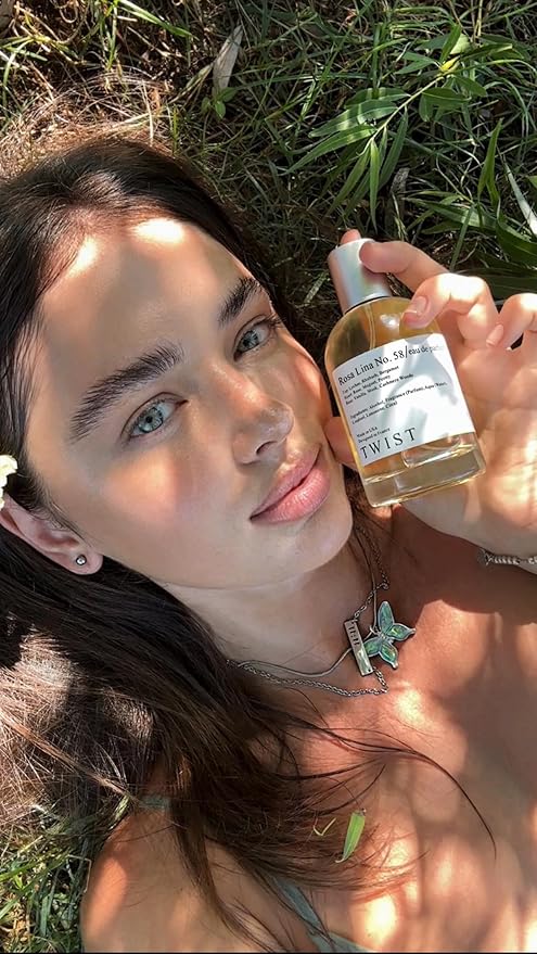 Twist Glow No. 99 - Inspired by Chlo.e EDP Long-Lasting Perfume for Women Rose &amp Peony Vegan Clean Ingredients Fragrance ? Spray 100 ml | 3.4 fl. oz.