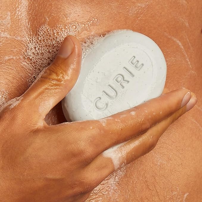 Curie Coconut Nectar Exfoliating Body Wash Bar ? Natural Vegan Sulfate-Free Formula for Gentle Exfoliation &amp Soft Radiant Skin (3PK)