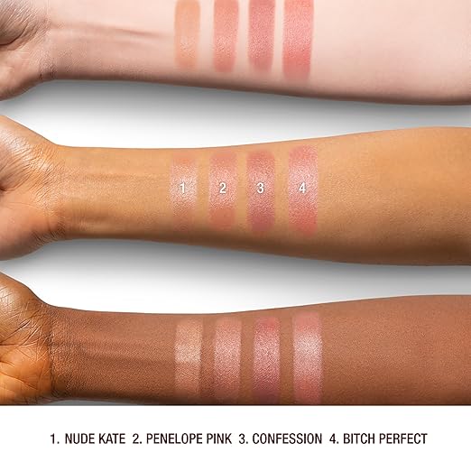 Charlotte Tilbury K.I.S.S.I.N.G Lipstick - Moisturizing &amp Hydrating Lipstick with Light-Diffusing Pigments for a Luminous Finish &amp Fuller-Looking Lips