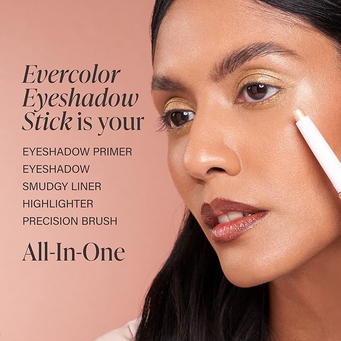 Mally Beauty Evercolor Shadow Stick Extra Smudge-proof Transfer-proof Crease-proof Eyeshadow Foxy Shimmer