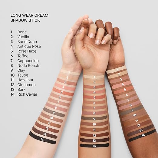 Bobbi Brown Long-Wear Cream Shadow Stick | 24-Hour Eyeshadow Stick | High-Pigment Buildable Shades with Three Finishes