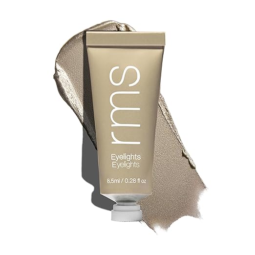 RMS Beauty Eyelights Cream Eyeshadow Long-Wear Hydrating Creamy Eyeshadow for Luminous Buildable Natural Color Smudge-Resistant Blendable Formula in Multiple Shades 0.23 oz
