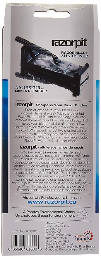 Men's Razor Blade Sharpener Black