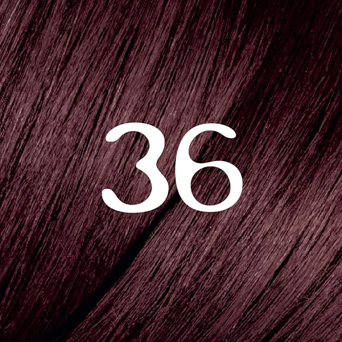 L'Oreal Paris Feria Multi-Faceted Shimmering Permanent Hair Color Chocolate Cherry Hair Dye Kit Pack of 2