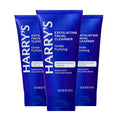 Harry's Exfoliating Face Wash for Men Gentle Facial Skin Care Products with Volcanic Rock Exfoliant Dermatologist Tested 5.1 Fl. Oz 3 Pack