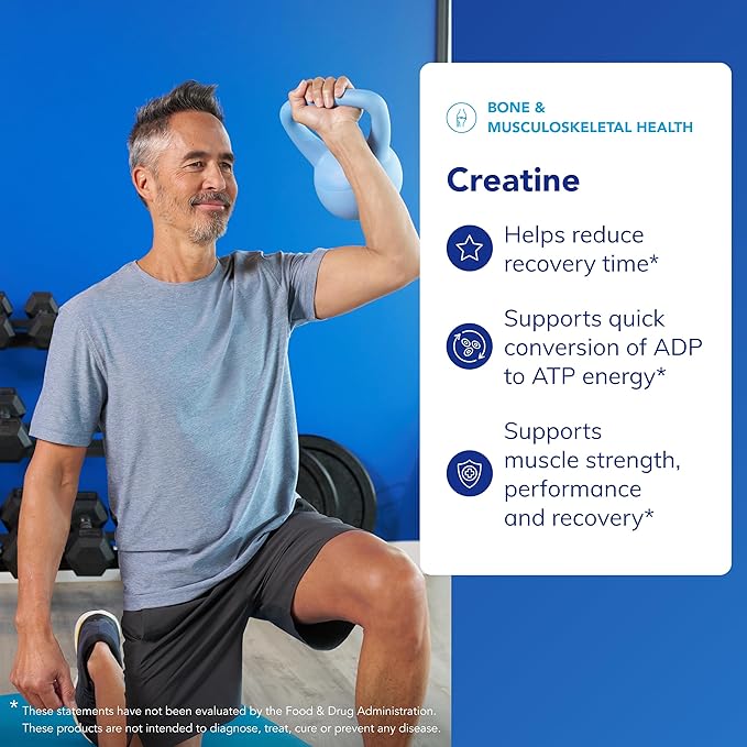 Pure Encapsulations Creatine - Creatine Supplement - Muscle Strength Performance &amp Recovery - Pre-Workout Recovery Powder - Gluten-Free Non-GMO &amp Hypoallergenic - 315 g (60 Servings)