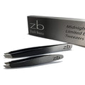 Zizzili Basics Tweezer Set - Limited Edition Ombre - Classic + Mini Slant - Best Tweezers for Eyebrow Facial Hair Removal and your Precision Needs