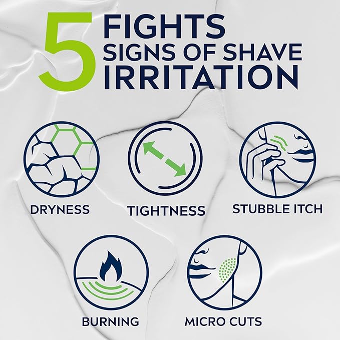 NIVEA MEN Sensitive Shave Foam with Vitamin E Soothing Chamomile and Witch Hazel Extracts 6 Pack of 7 Oz Cans