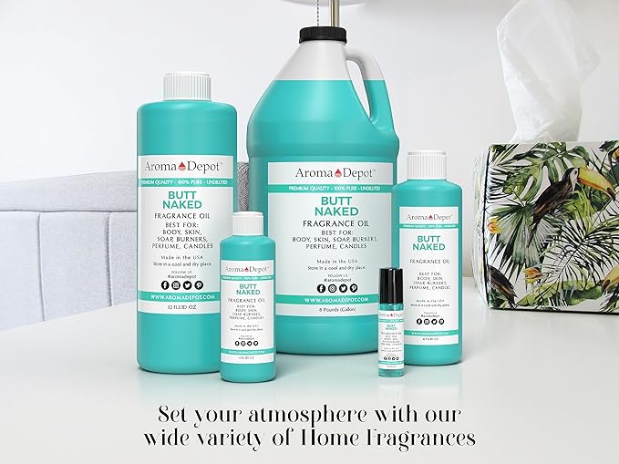 Butt Naked 32oz. / Perfume I Skin Oil I Our Interpretation Premium Quality I Uncut I Fragrance I Scented Oil I Add Aroma to your DIY Projects I Skin Safe