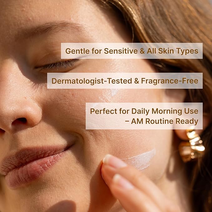 ZincPure Sunmilk SPF 50 PA++++ 100% Mineral Zinc Oxide Face Sunscreen Broad Spectrum UVA/UVB Lightweight No White Cast Fragrance-Free Daily Moisturizer for Sensitive Skin (40 ml)